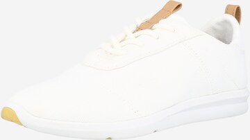 TOMS حذاء رياضي بلا رقبة 'Cabrillo' بلون أبيض: الأمام