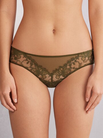 INTIMISSIMI Slip 'Imaginary Journey' in Grün: Vorderseite