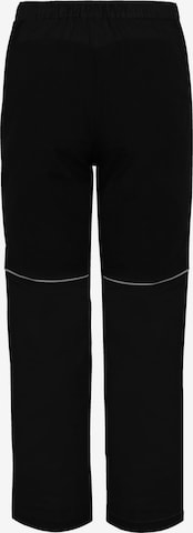 Regular Pantalon fonctionnel 'Saanich' normani en noir