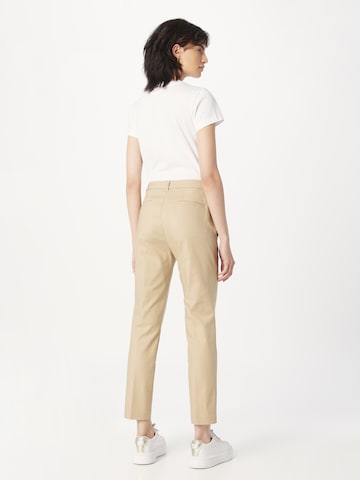 Lauren Ralph Lauren Slim fit Trousers with creases 'LAKYTHIA' in Beige