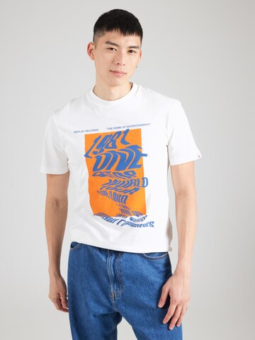 REPLAY Shirt in White: front