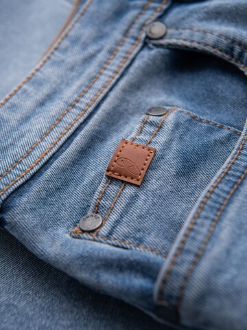 Ombre Regular Jeans in Blauw