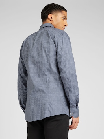 HUGO Regular Fit Skjorte 'Elisha02' i blå