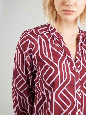 Camicia da donna di s.Oliver BLACK LABEL in rosso