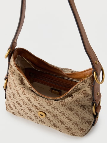 GUESS Schultertasche in Weiß