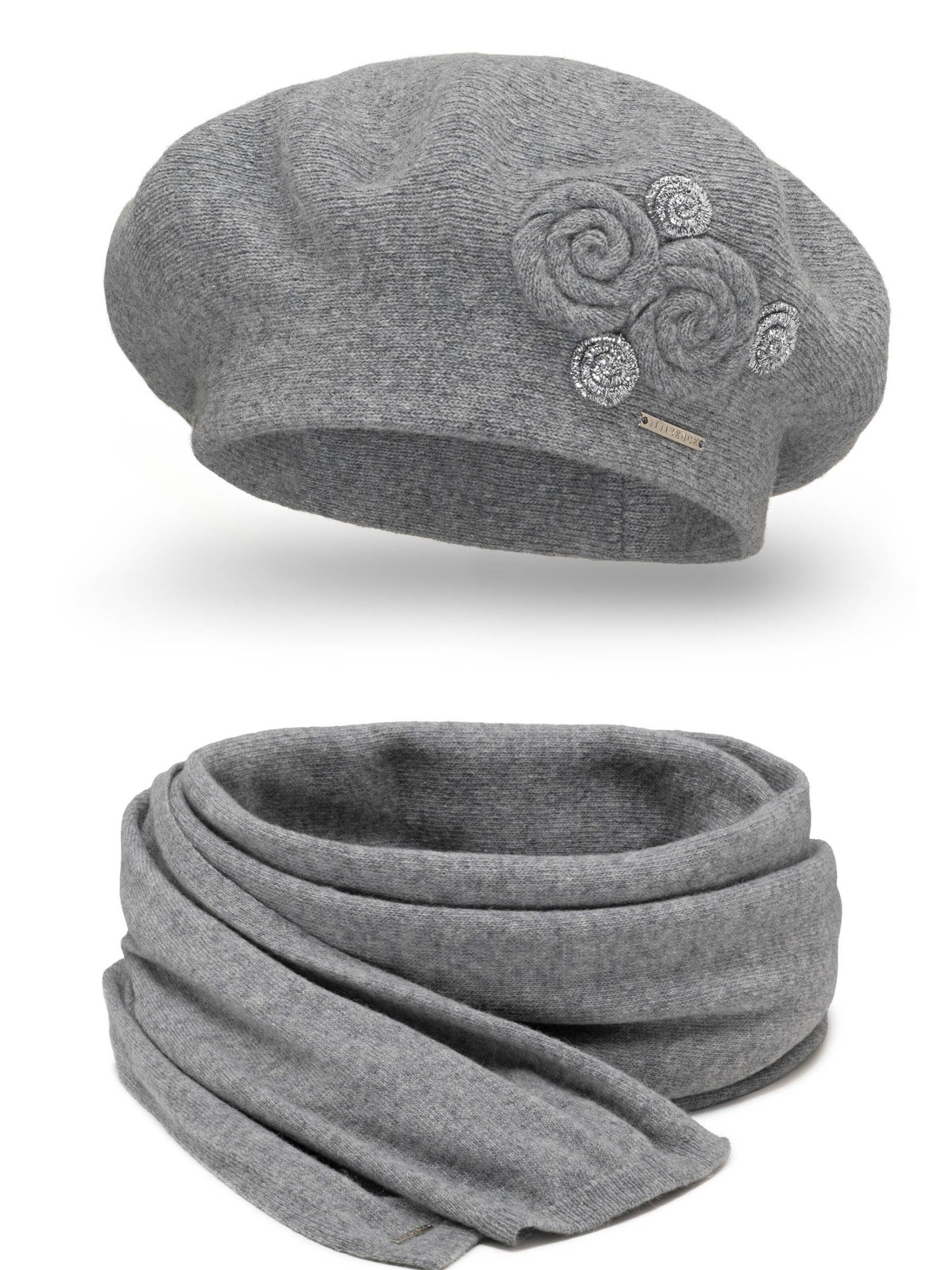 Vivisence Muts '7037 Set' in Grijs: voorkant