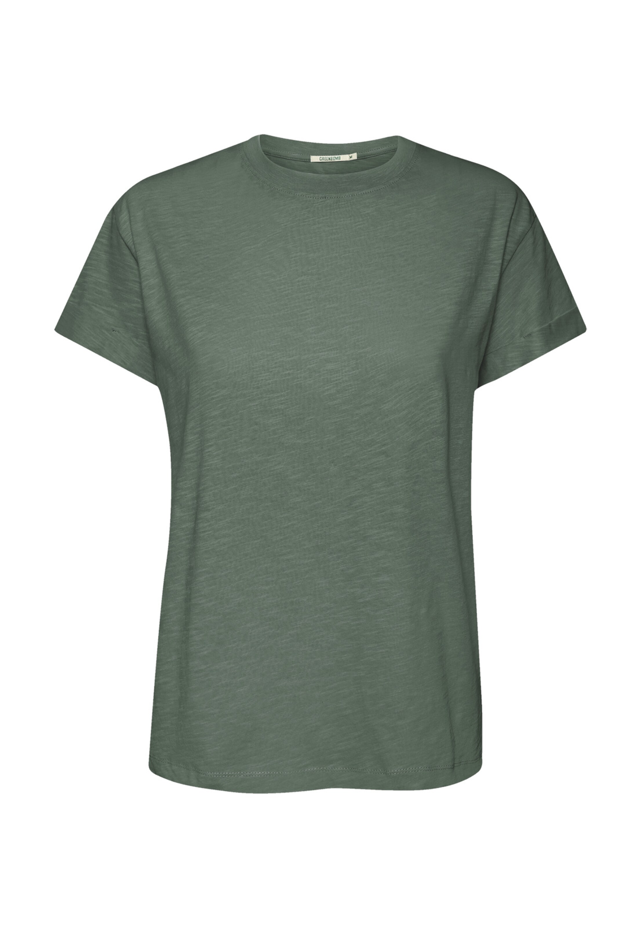 T-shirt GREENBOMB en gris : devant
