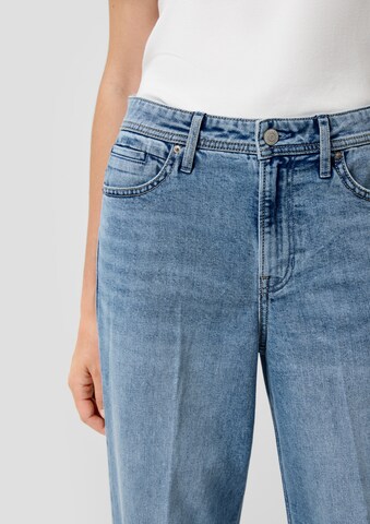 s.Oliver Wide leg Jeans 'Suri' in Blue