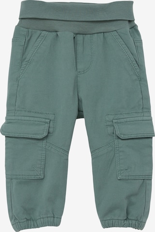 s.Oliver Tapered Broek in Groen: voorkant