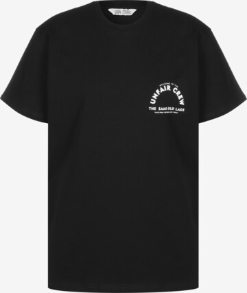 Unfair Athletics T-Shirt in Schwarz: predná strana