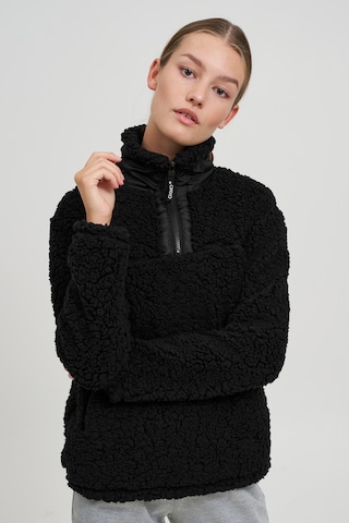 Oxmo Sweatshirt 'ELINA' in Black: front