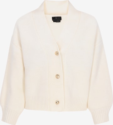 balta DreiMaster Klassik Kardiganas 'Everyday Fashion': priekis