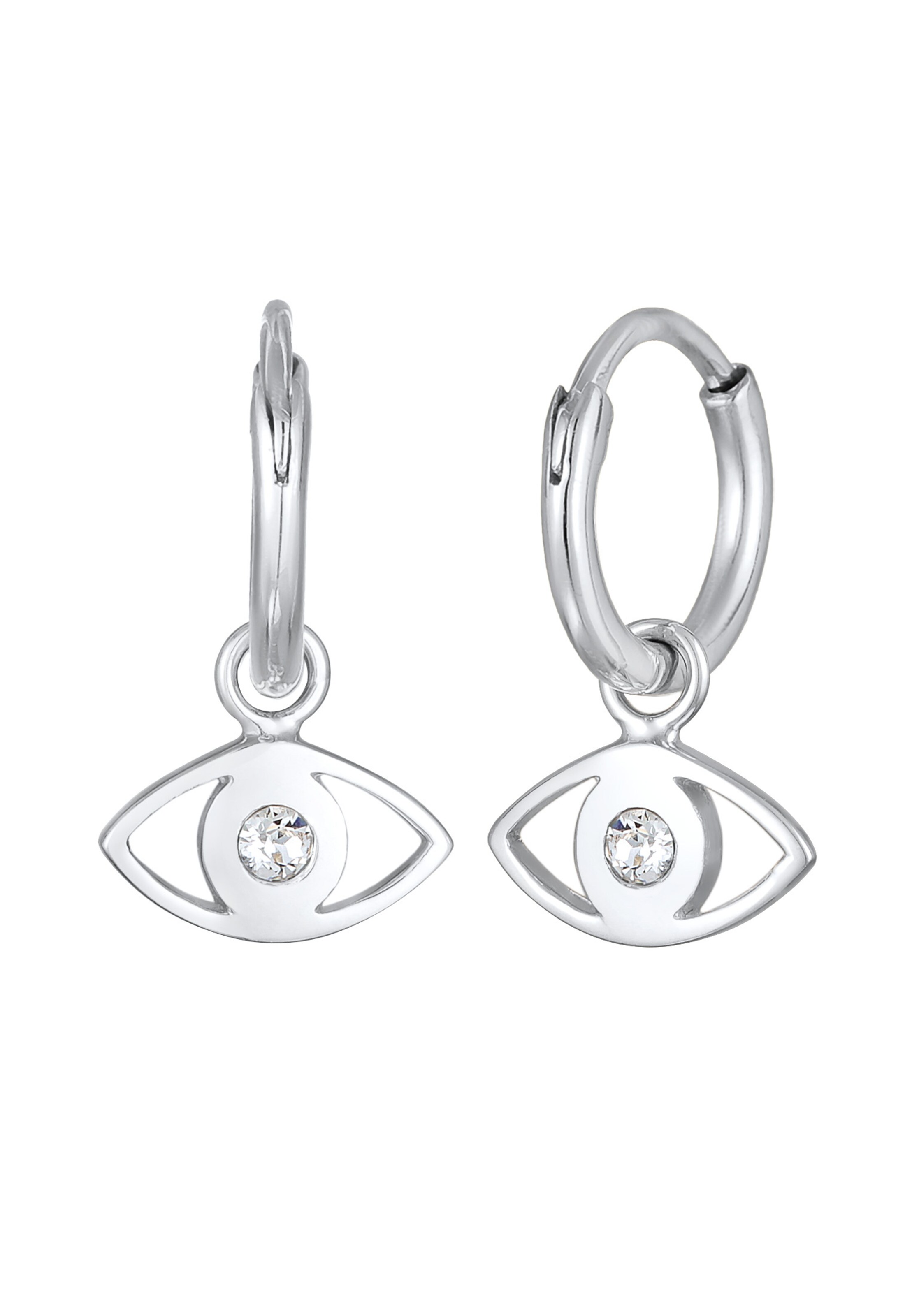 ELLI Earrings 'Evil Eye' in Silver