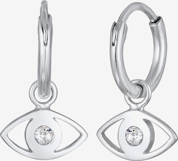 ELLI Earrings 'Evil Eye' in Silver