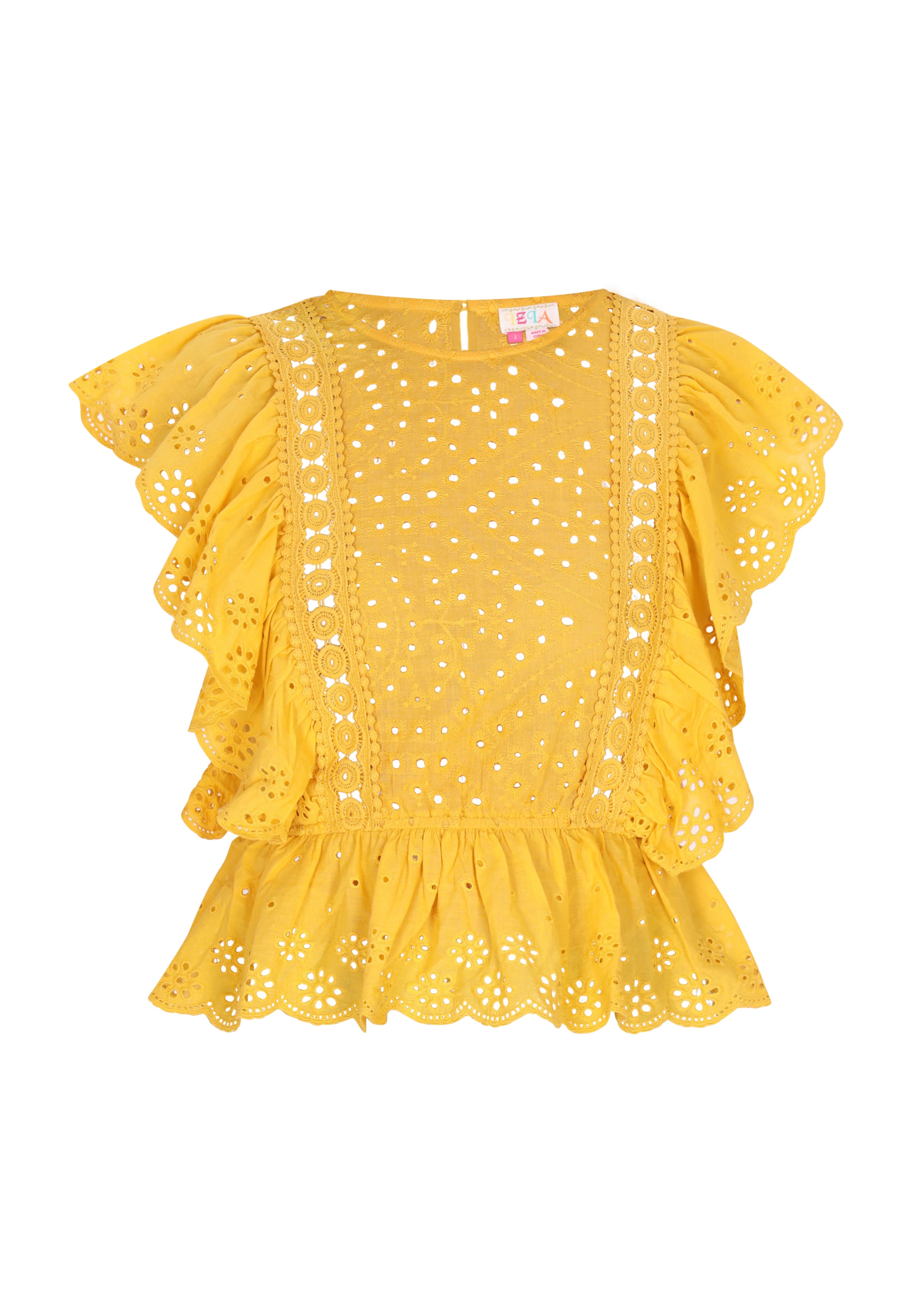 IZIA Bluza | rumena barva: sprednja stran