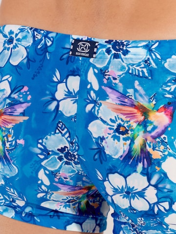 HOM Bathing trunks ' Swim Shorts Colibris ' in Blue