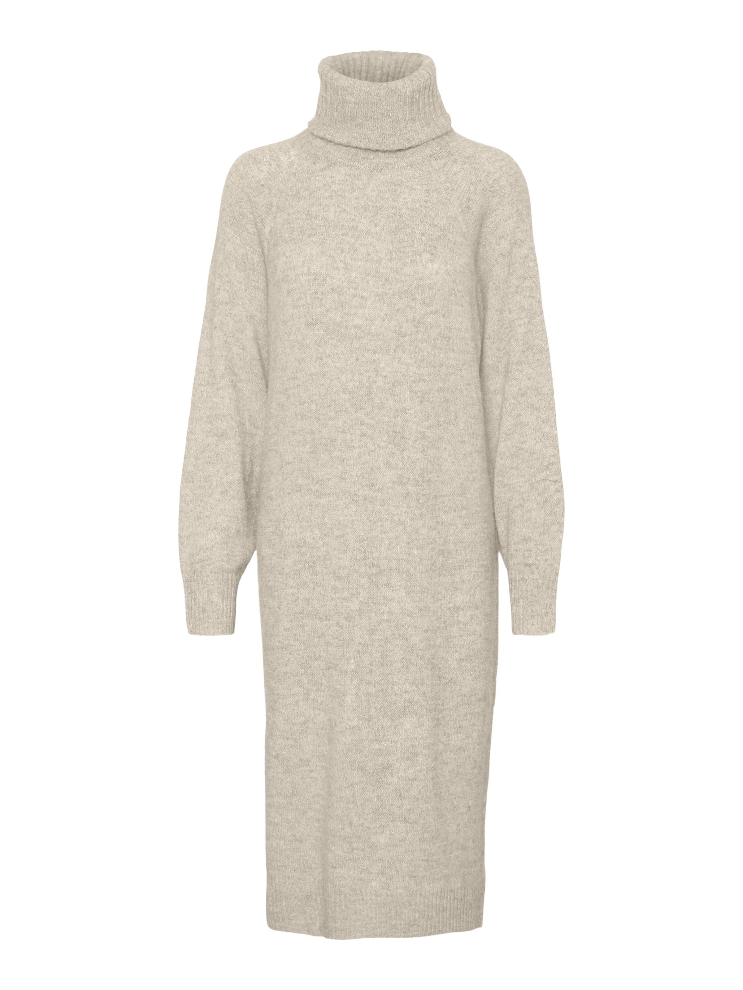 VERO MODAPletena haljina 'Daniela' - bež boja: prednji dio