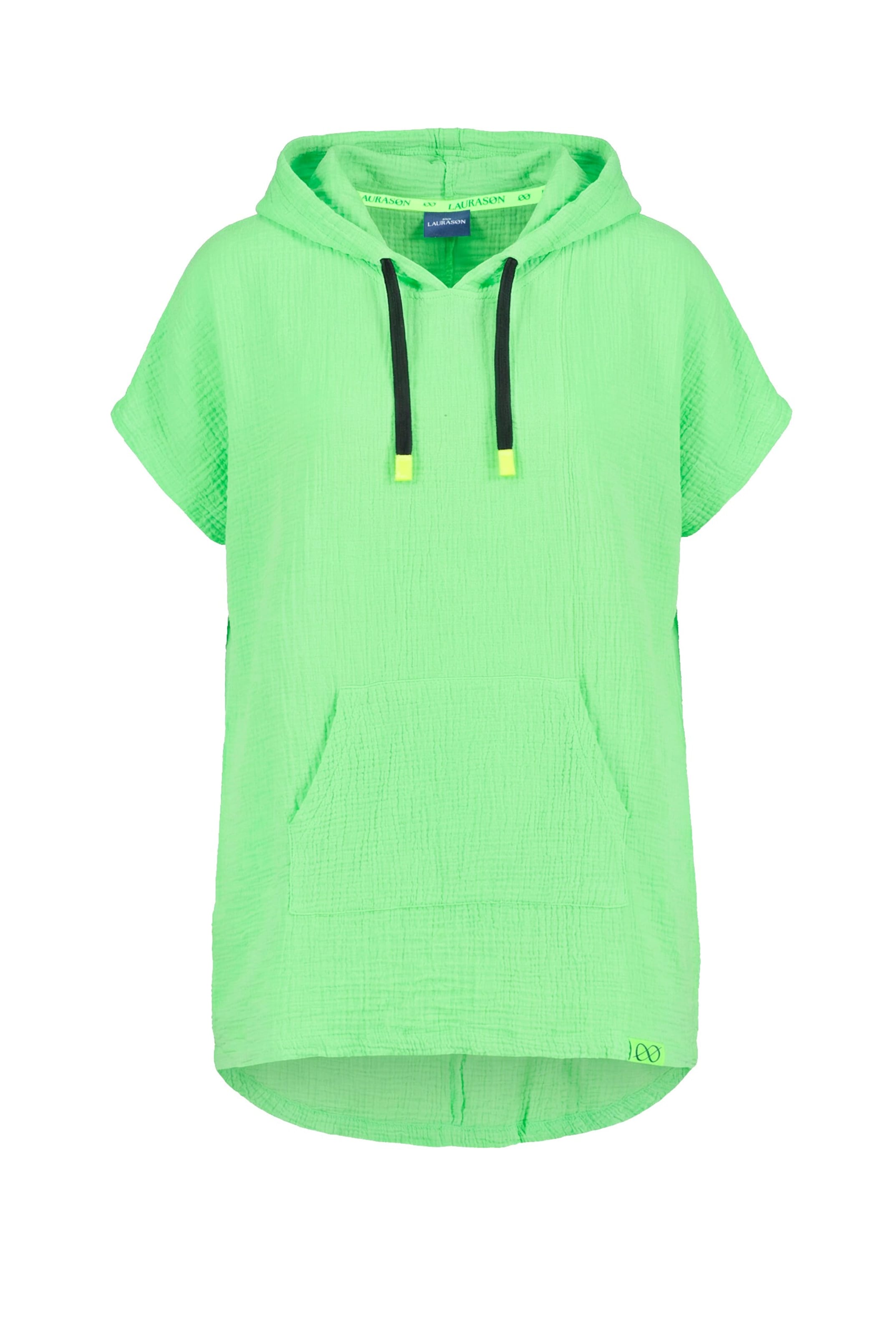 LAURASØN Shirt in Green: front