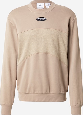 ADIDAS ORIGINALS Sweatshirt in Beige: front