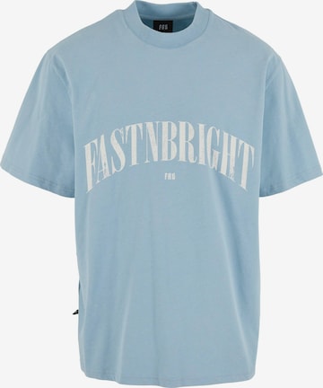 T-Shirt Fast & Bright en bleu : devant