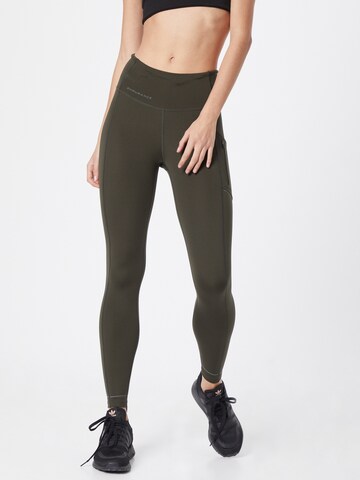ENDURANCE Skinny Workout Pants 'Thadea' in Green: front