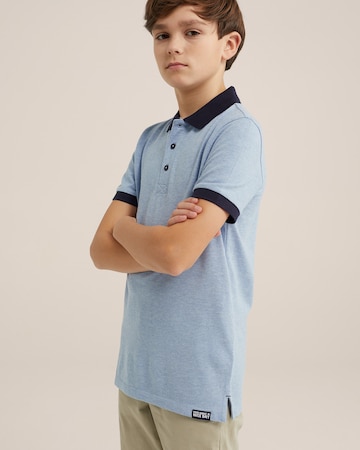 WE Fashion Poloshirt in Blau