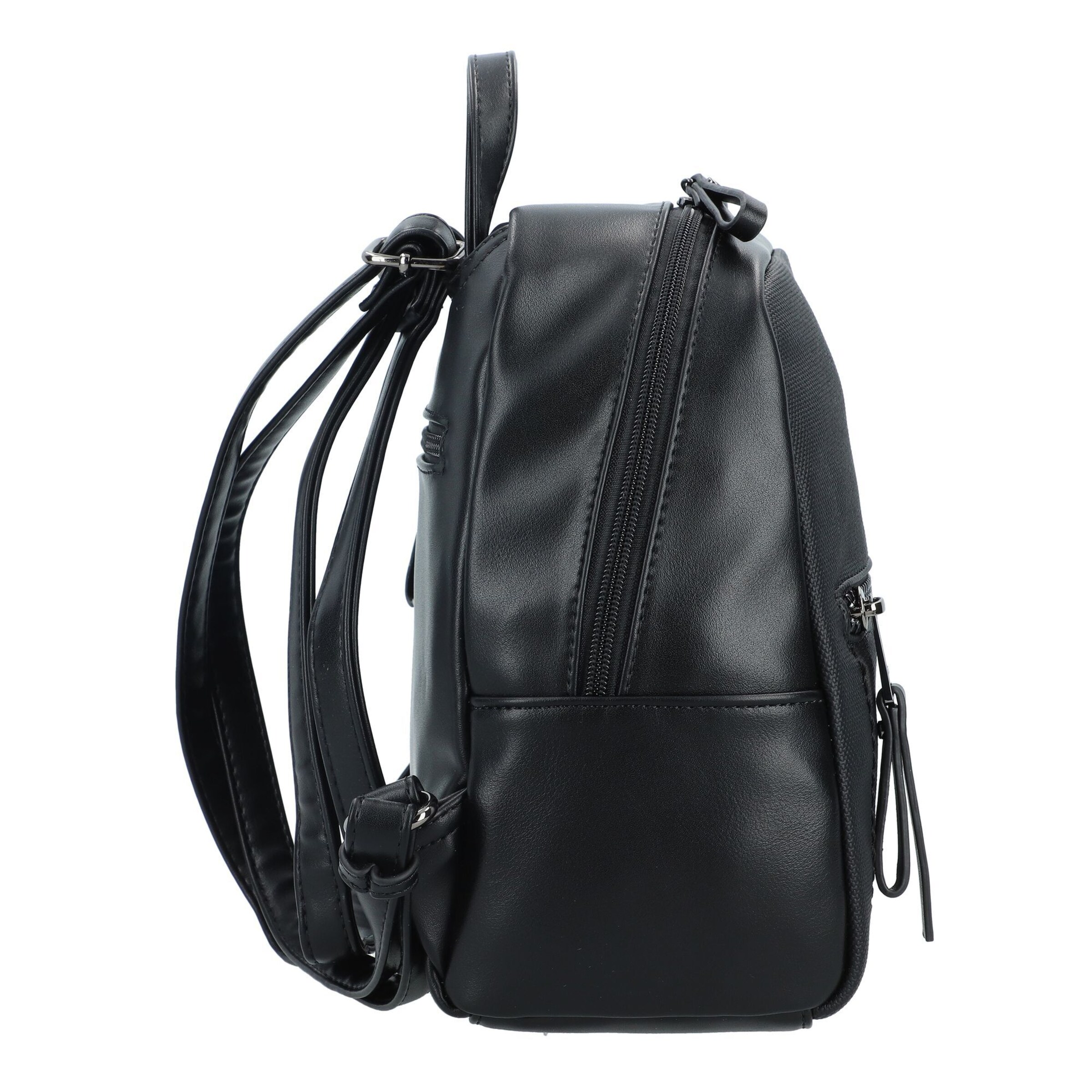 TOM TAILOR Rucksack 'Tamara' in Schwarz
