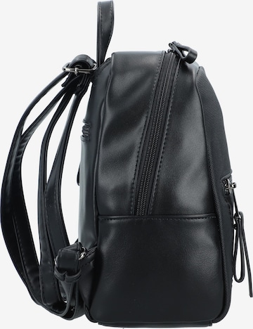 TOM TAILOR Backpack 'Tamara' in Black