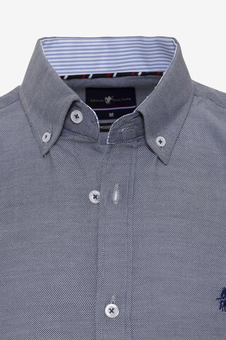 DENIM CULTURE - Regular Fit Camisa clássica 'JONES' em cinzento