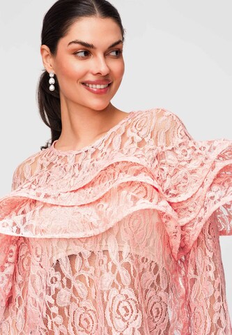Ombre Bluse in Pink