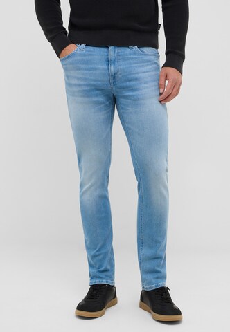 MUSTANG Slimfit Hose 'Style Vegas Slim' in Blau: Vorderseite