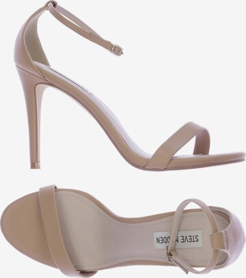 STEVE MADDEN Sandalen 41 in Beige: predná strana