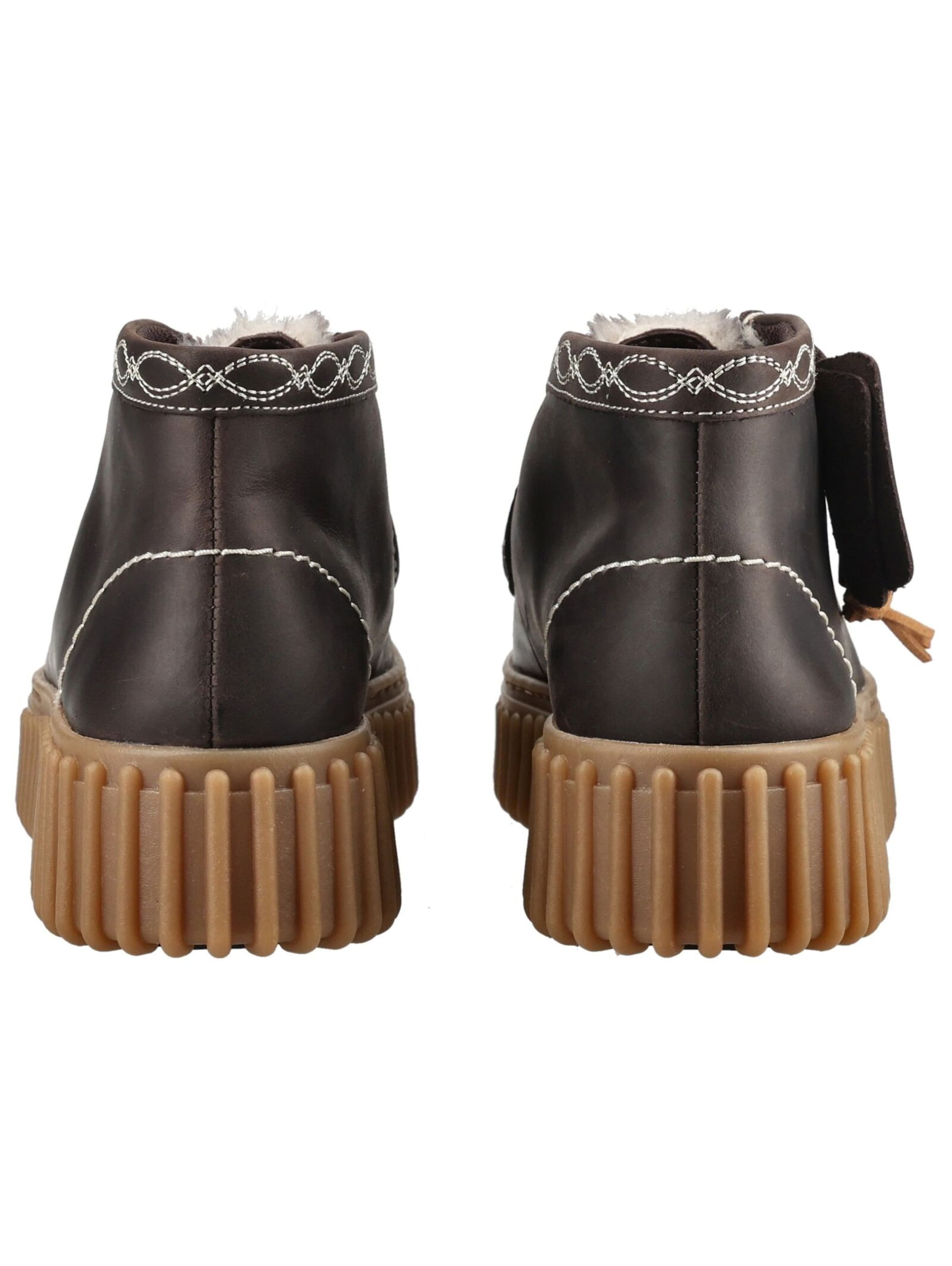 CLARKS Lace-up bootie in Brown