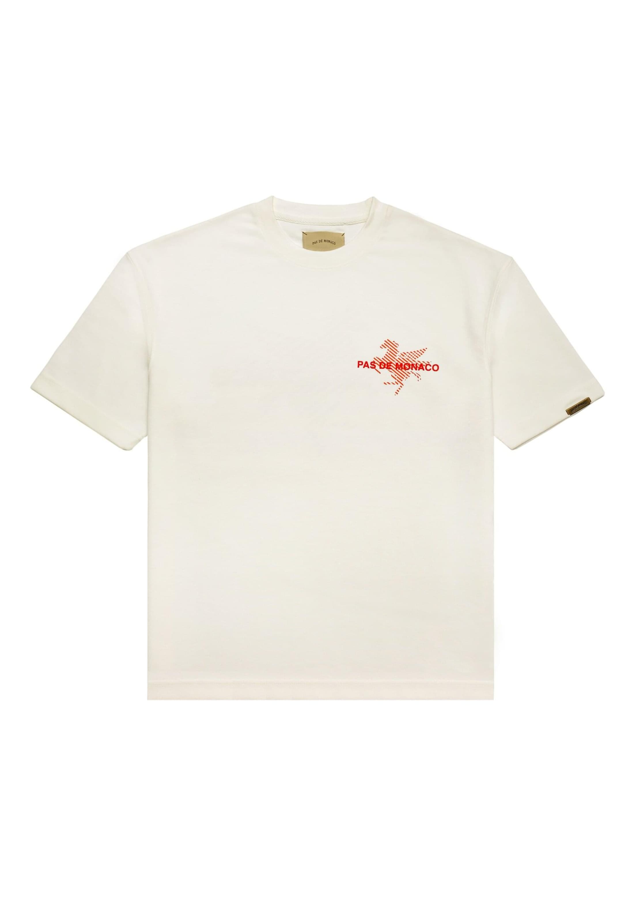 Pas De Monaco Shirt 'La Pegaus' in White: front