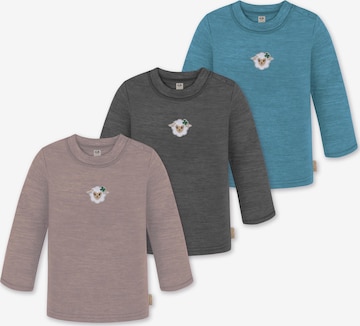 normani Shirt 'Taupo' in Blau: Vorderseite