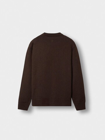 Burocs Pullover 'Knit'‌‌‌‌ in Braun