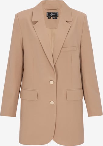 Blazer faina en beige : devant