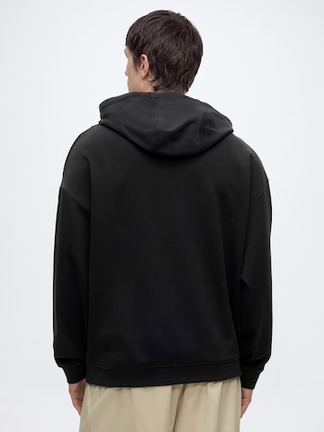 HUGO Sweatshirt 'Necdysis' in Schwarz