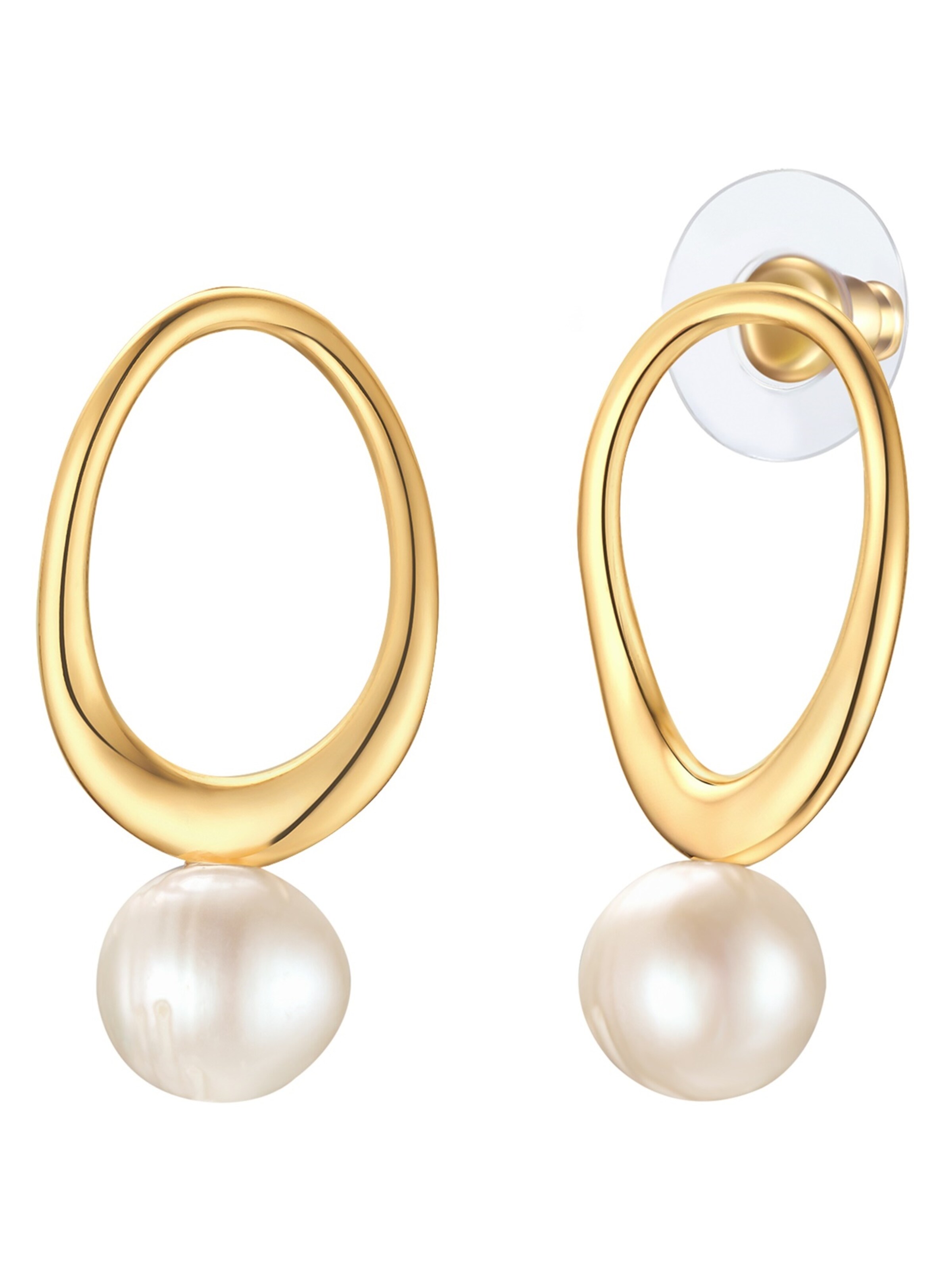 Orecchini di Yokoamii in oro: frontale