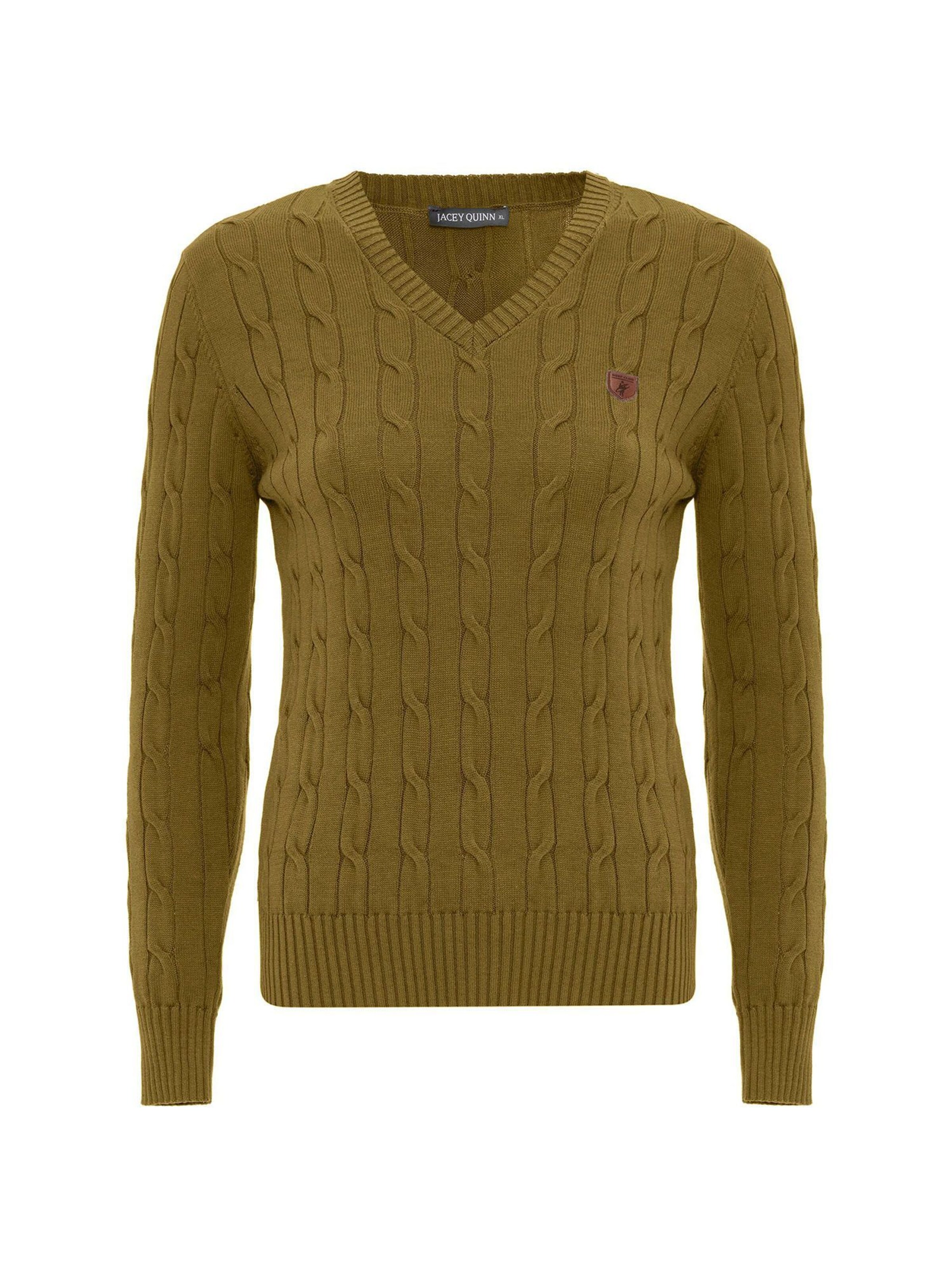 Jacey Quinn Sweater in Green: front
