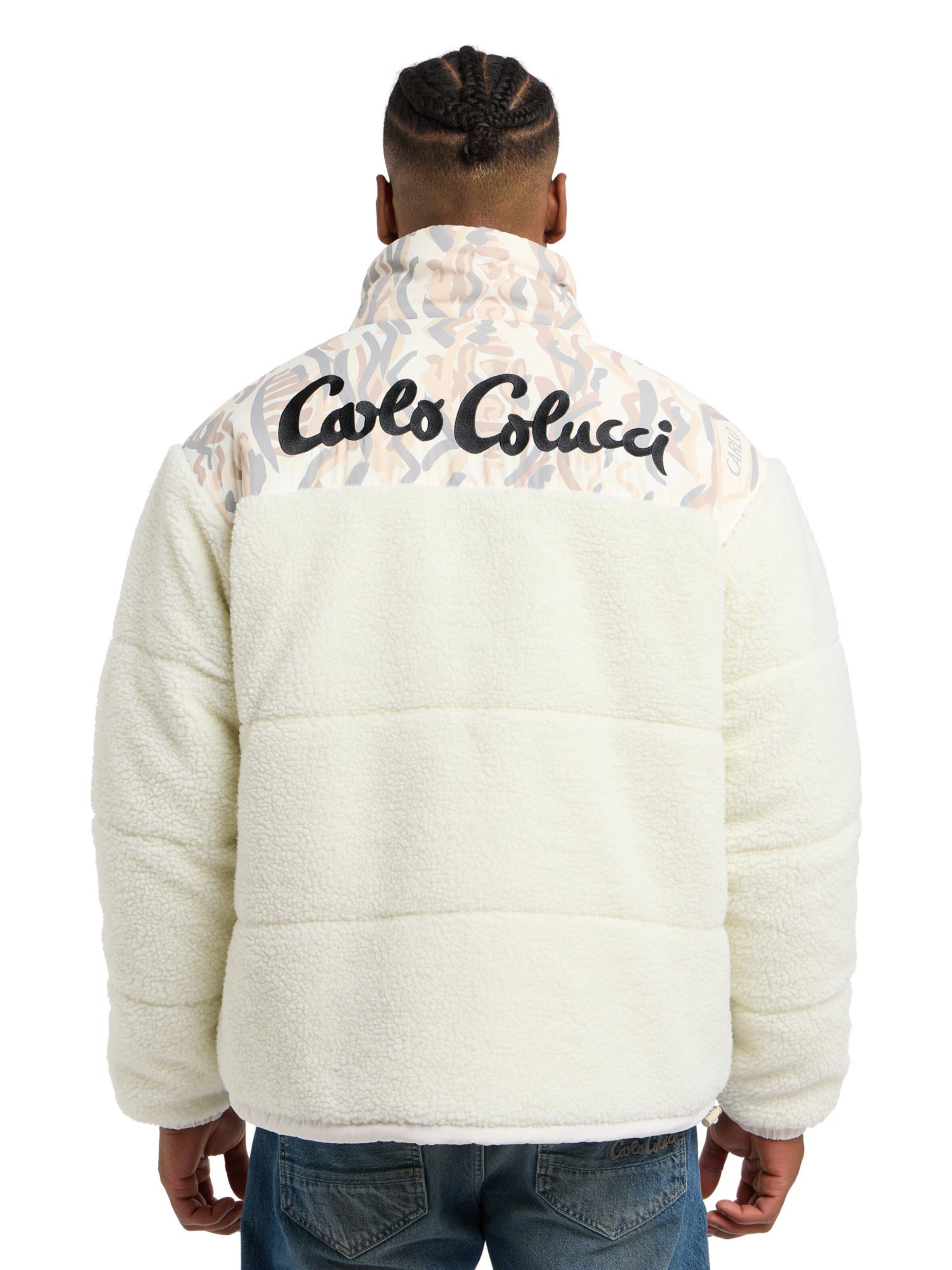 Carlo Colucci Jacke in Weiß