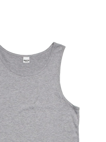 Maxte Undershirt 'BASIC MAX Ärmelloses Trägerhemd 5er Pack' in Grey