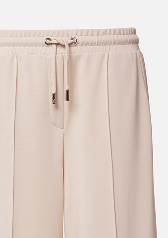comma casual identity Wide leg Trousers in Beige