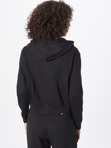 PUMA Zip-Up Hoodie in Black