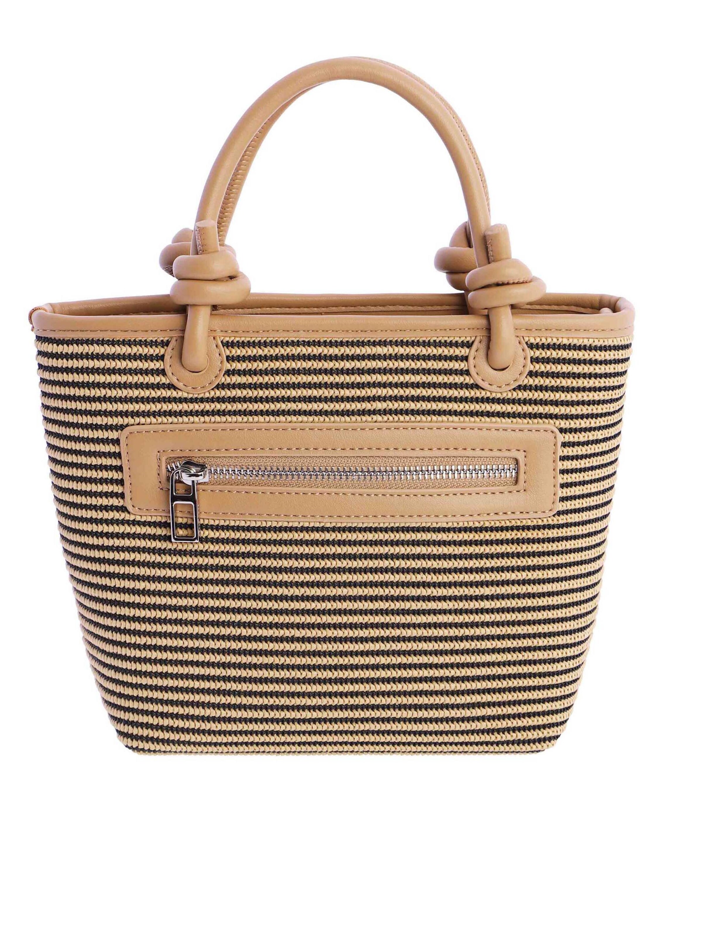 Don Algodon - Bolso de mano 'Lumina' en beige