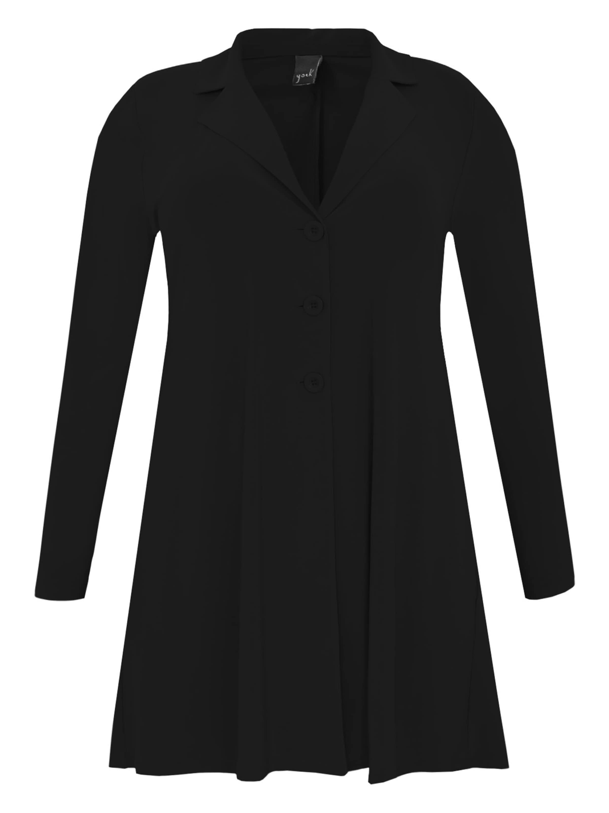 YOEK Blazer 'Dolce' in Schwarz: Vorderseite