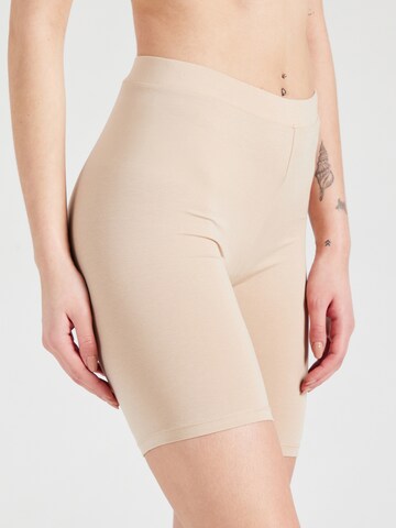 Skinny Sous-vêtements longs 'Betrina' MSCH COPENHAGEN en beige : devant