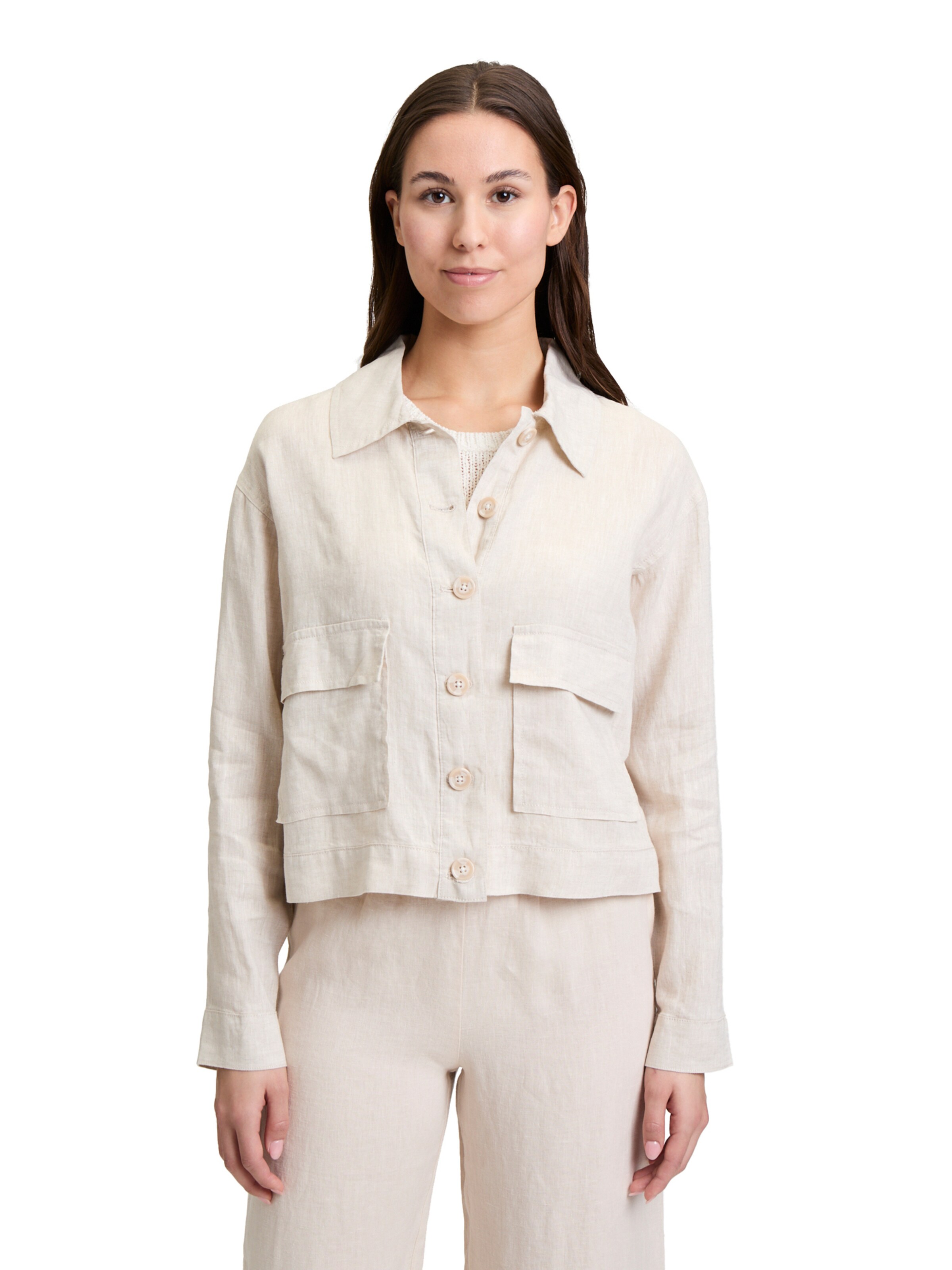 Giacca di mezza stagione di Cartoon in beige: frontale