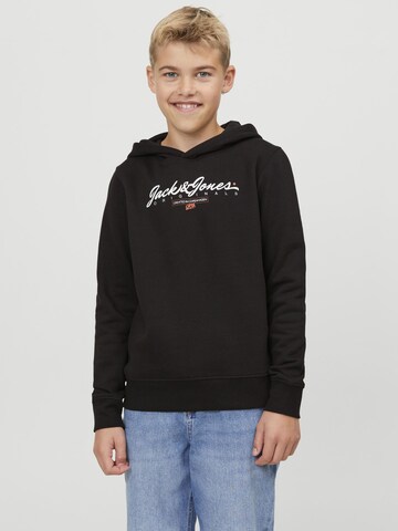 Jack & Jones Junior Sweatshirt in Schwarz: predná strana