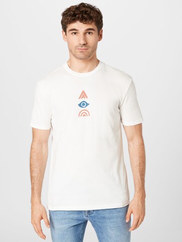 Mavi Shirt 'RISING SKY' in Wit: voorkant